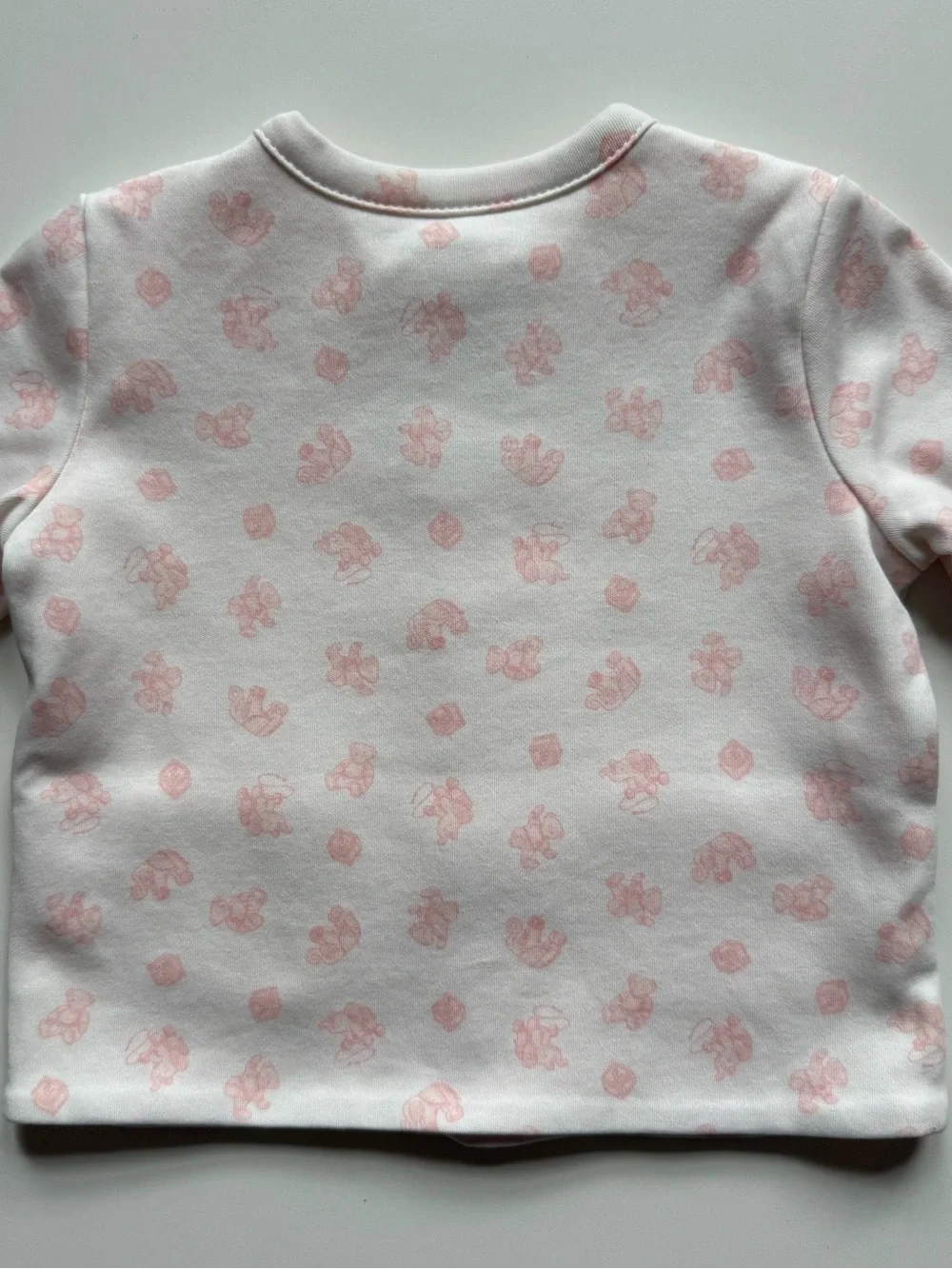 Ralph Lauren Baby Girl Pink Reversible Organic Cotton Jacket - Size 6-9M